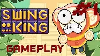 Swing King and the Temple of Bling GAMEPLAY WALKTHROUGH - IOS / ANDROID #1
