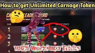 Free fire unlimited Carnage point 3 tricks  tips to get unlimited Carnage points 720p