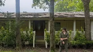 Camping At An Abandoned House In Mississippi