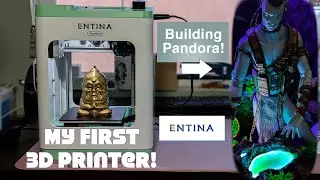 My First 3D printer! ENTINA Tina2S building AVATAR Pandora Diorama props Hot Toys Jake Sully