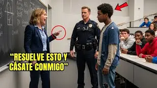 Profesor se burla de un ni&ntilde;o negro pobre en clase: Si resuelves este problema, 