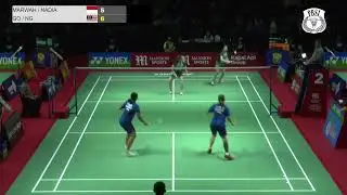 MARWAH+NADIA (INA) VS (MAS) GO+Vanessa MANSION SPORTS Indonesia International Challenge 2022