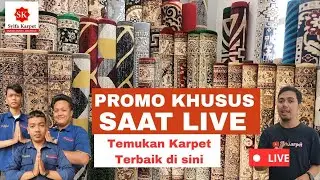 LIVE SYIFA KARPET SPESIAL HARGA KARPET MASJID DAN RUANG TAMU TERBAIK 2025