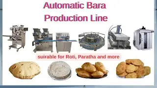 Automatic Flatbread Making Line | Produce Paratha, Roti, Pita, Pav, and More at High Speed #baraLine