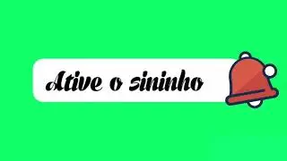 Ative o sininho em chroma-key