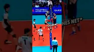 Volleyball Fail&hellip; OUCH😳 #volleyball #spike #fail