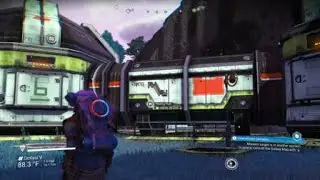 No Man's Sky - excavation of a manufacturing facility