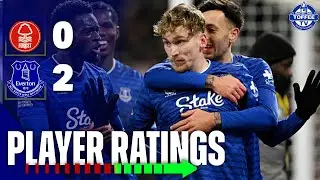 Nottingham Forest 0-2 Everton | Player Ratings