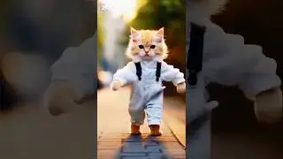smart cat dance #cat #cute #0093