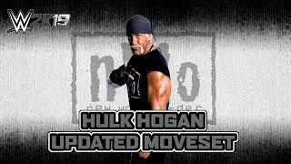 WWE 2K19 Hollywood Hulk Hogan Updated Moveset