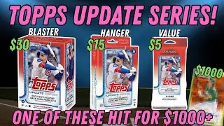I Bought 3 DIFFERENT Topps Update Packs… One Hit for $1,000+ 😳