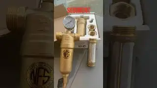 Eliminate Sediment Rust and Sand with Self Cleaning Magnetic Water Filter #selfcleaningfilter
