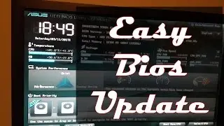 Самый простой способ обновить BIOS на материнской плате Asus!