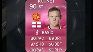 FIFA 15 Pink Rooney (90) /IG Stats & Gameplay
