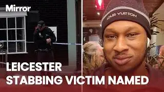 Tributes pour in for Leicester stabbing victim, Khaleed Oladipo, as investigation continues