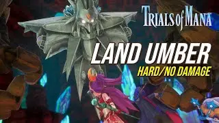 Trials of Mana - Land Umber Boss Fight (Hard/No Damage Bonus)