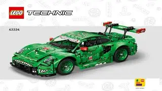 LEGO 42224 Instructions | Technic | Porsche 911 GT3 R REXY AO Racing | Porsche