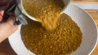 شهيوات سهلة و سريعة  أجيو نوجدو المسمن والعدس