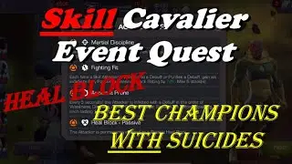 Suicide Friendly Counters for Heal Block in Skill Cavalier Quest | Marvel Contest of Champions