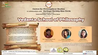 Vedanta School of Philosophy || Centre for Philosophical Studies || Heritage Society