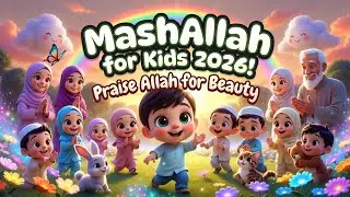 Mash Allah Song for Kids 2026! 🌸 Praise Allah for Beauty | Cute Islamic Nasheed