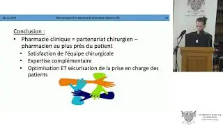 Mise en place d'un parcours de pharmacie clinique