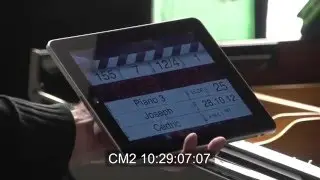 Recording session for Tomplay interactive sheet music