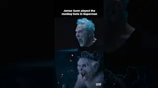 James Gunn did the motion capture for Lex Luthor&rsquo;s monkey bots!