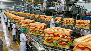 How a Spicy Sandwich Is Made &brvbar; From Ingredients to Mouthwatering Masterpiece