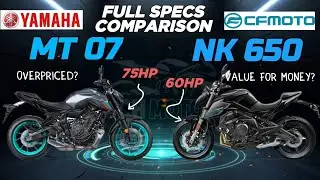2023 New Yamaha MT07 🆚️ CFMoto NK650 | Full Specs Comparison 🔥