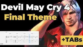 Devil May Cry 4 Final &ndash; Easy Fingerstyle Guitar Tutorial + TABs | Kadifem Tabs
