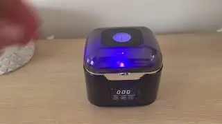 Ultrasonic Retainer Cleaner | 48kHz Sonic Denture Cleaning Machine