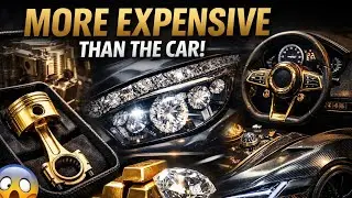 These Car Parts Are More Expensive Than the Entire Car😱