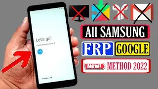 All Samsung FRP BYPASS/GOOGLE ACCOUNT REMOVE | ANDROID 10 Q | Latest Security Patch 2022 Without PC