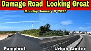 Chec Finally Done With Asphalt On Pamphret Road & Urban Center Road Priming To Be Asphalted