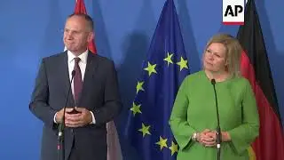German and Austrian ministers discuss migration