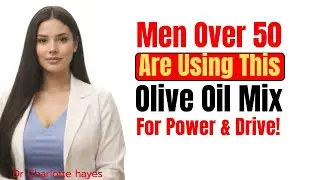 Men Over 50 Are Using This Olive Oil Mix for POWER, Drive & Stamina//Dr. Charlotte Hayes