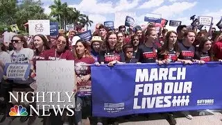 Students Demonstrating For Change At March For Our Lives Echo Past Movements | NBC Nightly News
