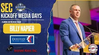 EXCLUSIVE | Florida Gators Head Coach Billy Napier at SEC Media Days