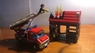 Building a LEGO set: LEGO 60003 Fire Emergency Prt 1