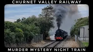 Churnet Valley Railway Murder Mystery Train USATC S160 5197 Apesford & Cheddleton 6.9.25