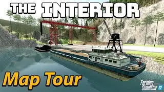 MEGA SCALE FORESTRY! 🌲🌳 🚜 THE INTERIOR MAP TOUR | FS22 🚜 | GRAINMAN TRAVELS ✈️