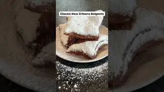 New Orleans Chef Makes Authentic New Orleans Beignets Recipe #shorts