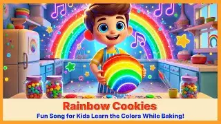 Rainbow Cookies &ndash; Fun Song for Kids Learn the Colors While Baking!