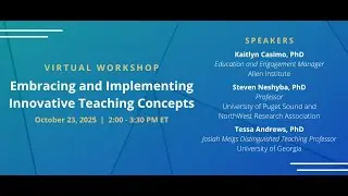 Embracing and Implementing Innovative Teaching Concepts