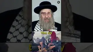 Rabbi Dovid Weiss gives passionate message to world! #israel #palestine #voicesforpeace #shorts