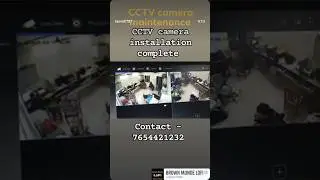 CCTV Camera Maintenance🖥️ #shorts #video#cctv#camera#installation  #complete#youtubevideo