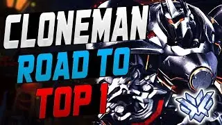 CLONEMAN16 BEST REINHARDT IN THE WORLD! [ OVERWATCH SEASON 8 TOP 500 ]