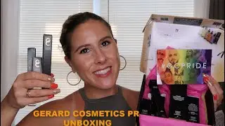 GERARD COSMETICS PR UNBOXING, TRY ON AND REVIEW