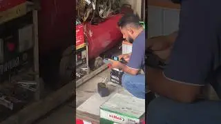 Bike battery voltage check,bike battery voltage @nayanbikevlog1644 #shorts #voltage #battery